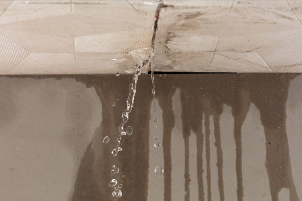 Professional Flood Damage Cleanup technician working in Collinsville, MS
